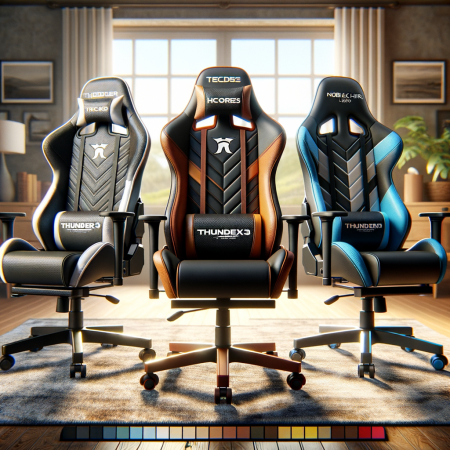 Comparație scaune gaming: Scaun Gaming ThunderX3 TC3, Noblechairs Legend și ThunderX3 TC3