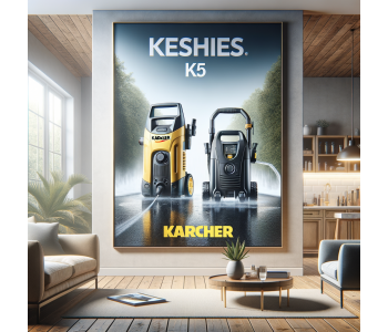 Diferențele: Aparatele de spălat cu presiune Karcher K 5 și K7 Compact