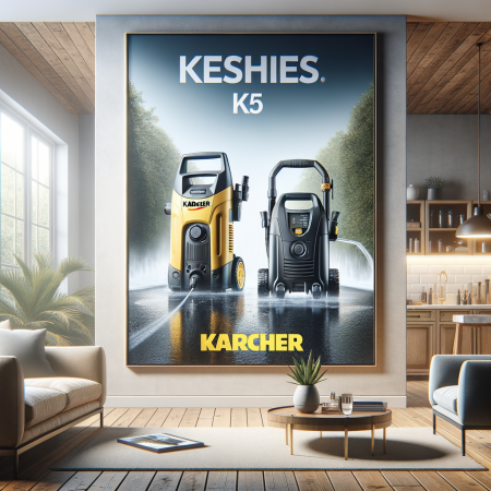 Diferențele: Aparatele de spălat cu presiune Karcher K 5 și K7 Compact