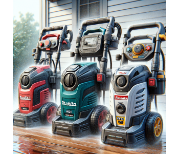 Comparația mașinilor de spălat sub presiune: Makita HW121, RESANTA MP-170 și Makita 18V