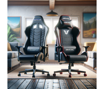 Care este diferența dintre scaunele de gaming ThunderX3 TC5, AeroCool Count și AeroCool Crown AeroSuede