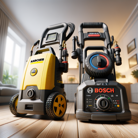 Care este diferența dintre aparatele de spălat cu presiune Karcher HD 5/11 E Classic și Bosch GHP 5-75 Professional/X?