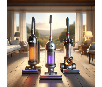 Сравнение вертикальных пылесосов Samsung VS20B95973B/UK, Dyson V8 Origin и Samsung VS28C9787QK/UK