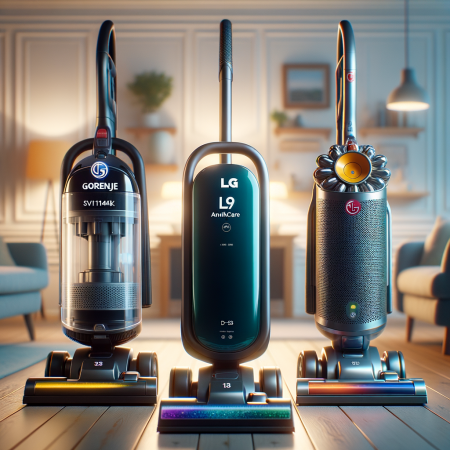 В чем разница между вертикальными пылесосами Gorenje SVC144FBK, LG A9MULTICARE и Dyson V12 Detect Slim Absolute? Полный обзор