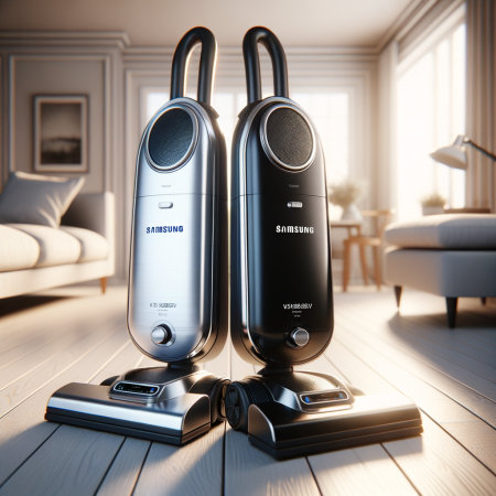 Как правильно пользоваться вертикальным пылесосом Samsung VS15A6032R5/EV: серебристый и черный вариант