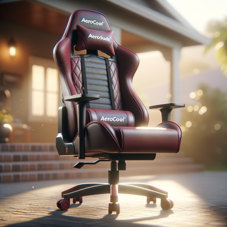 Cum să utilizați corect scaunul de gaming AeroCool Crown AeroSuede din piele falsă, nuanța bordo?