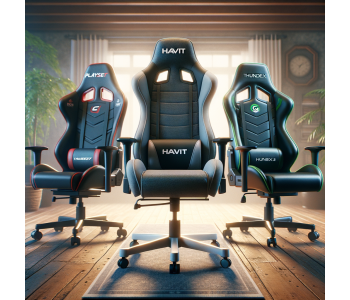 Revizuire comparativă a scaunelor gaming: Playseat Evolution, Havit GC927 și ThunderX3 BC1