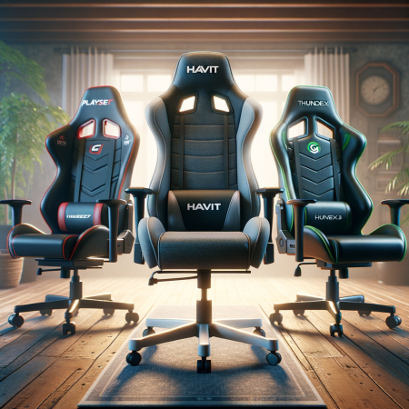 Revizuire comparativă a scaunelor gaming: Playseat Evolution, Havit GC927 și ThunderX3 BC1