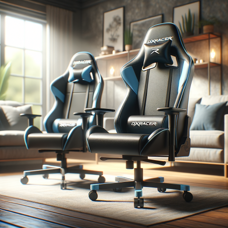 Ghid complet de utilizare al scaunului de gaming DXRacer Formula (piele sintetică, negru/albastru)