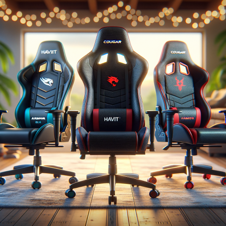 Care sunt diferențele dintre scaunele gaming Cougar ARMOR ELITE, Havit GC939 și Cougar Armor?
