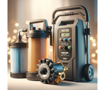 Comparație: Mașină de spălat cu presiune înaltă Huter M165-QL 1.9 kW 220–240 V 165 bar, filtru de apă Karcher 4.730-059 și aparat de spălat cu presiune Karcher K 7 WCM – care sunt diferențele?