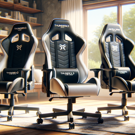 Scaune gaming ThunderX3 CORE RACER, ThunderX3 XTC și AKRacing MASTERS Premium: care sunt diferențele?