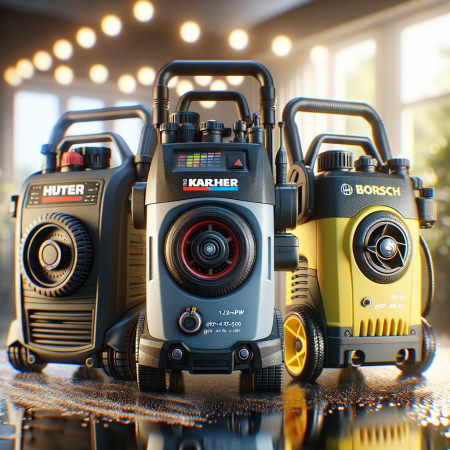 Сравнение моек высокого давления Huter M135-PW, KARCHER 1.324-400.0 и Bosch GHP 5-55: ключевые отличия и рекомендации