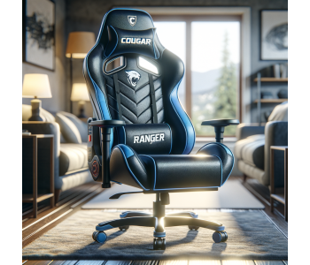 Cum să utilizați corect scaunul de gaming Cougar Ranger din piele PVC (negru/albastru)