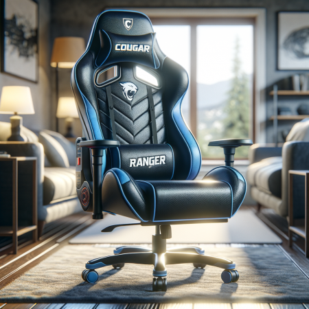 Cum să utilizați corect scaunul de gaming Cougar Ranger din piele PVC (negru/albastru)