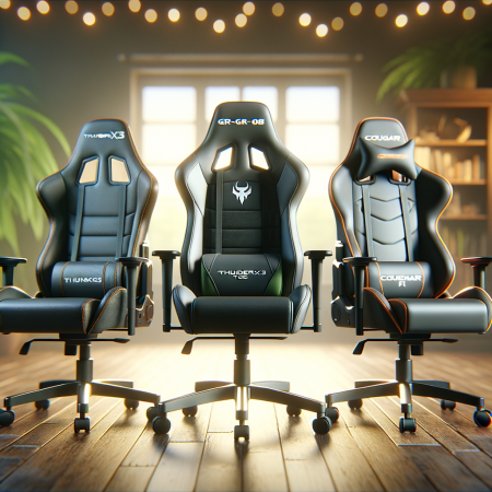 Comparația scaunelor de gaming ThunderX3 TC5, Gamemax GCR08 și Cougar ARMOR ELITE: principalele diferențe și avantaje