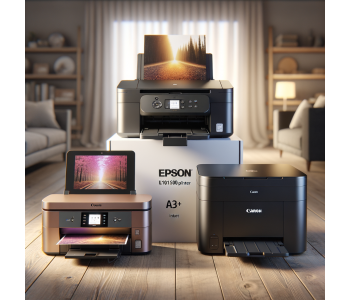 Comparație: imprimanta cu jet de cerneală Epson L11050 (A3+, gri), imprimanta foto Canon Zoemini S2 (2.0