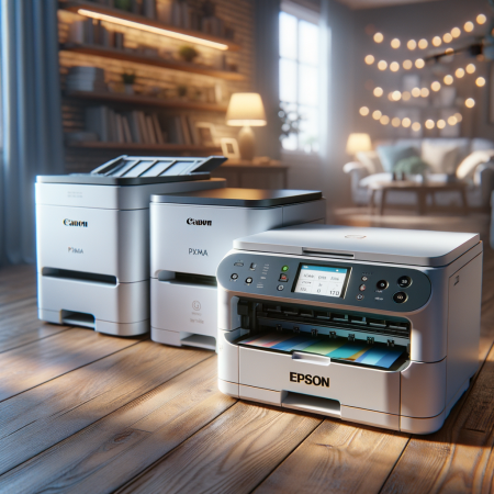 Care este diferența dintre Canon Pixma TS704A, Epson M1170 și Epson L11160: comparație de imprimante cu jet de cerneală