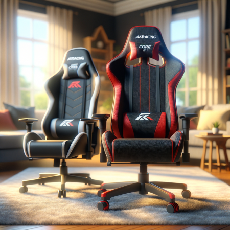 Cum se utilizează corect scaunul de gaming AKRacing CORE EX (textil, negru/roșu)