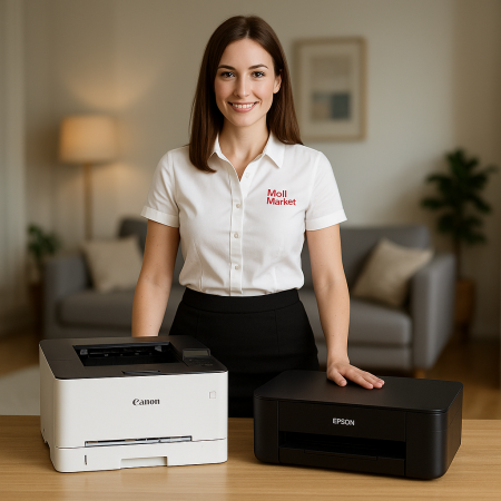 Comparație între imprimanta laser Canon i-SENSYS LBP226dw și imprimanta inkjet Epson EcoTank L1250: diferențe esențiale și recomandări de achiziție