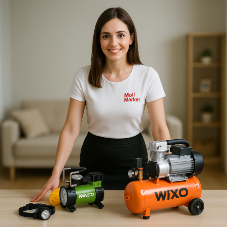 Comparație între compresorul auto WINSO 125000, compresorul WIXO PRS-550D și frontala reîncărcabilă Newurban NEWMLIGHTKITUSBK: cum alegi corect