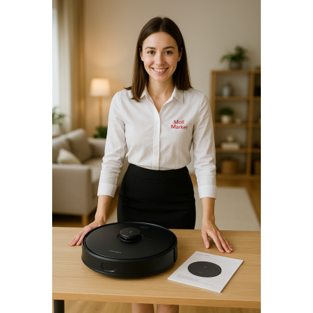 Cum să utilizați corect aspiratorul robot Roborock Q5 Pro, Negru