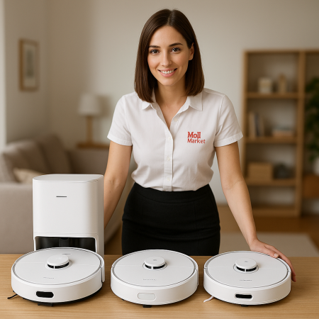 Сравнение робот-пылесосов Xiaomi X10+, Roborock Q8 Max и Xiaomi Mi Robot Vacuum-Mop P: основные отличия