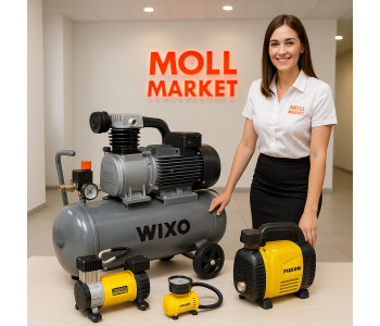 Comparația compresoarelor Pigeon Quick Easy, WIXO V0.17/8 80 l și Pigeon KO-08: cum să alegi?