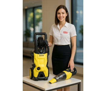 Cum să utilizezi corect Karcher K 5, 145 bari, 2100 W și aspiratorul manual CVH 2, 0.5 l
