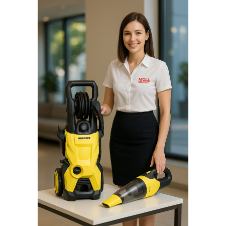 Cum să utilizezi corect Karcher K 5, 145 bari, 2100 W și aspiratorul manual CVH 2, 0.5 l