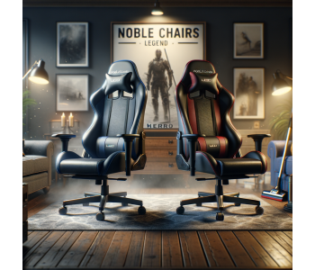 Care sunt diferențele: Scaunele de gaming Noblechairs Legend și Hero