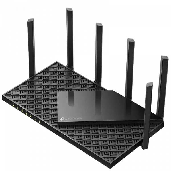 Router fără fir TP-LINK Archer AXE75, Negru