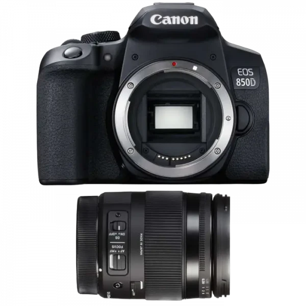 Aparat foto DSLR Canon EOS 850D & EF-S 18-135mm f/3.5-5.6 IS USM KIT