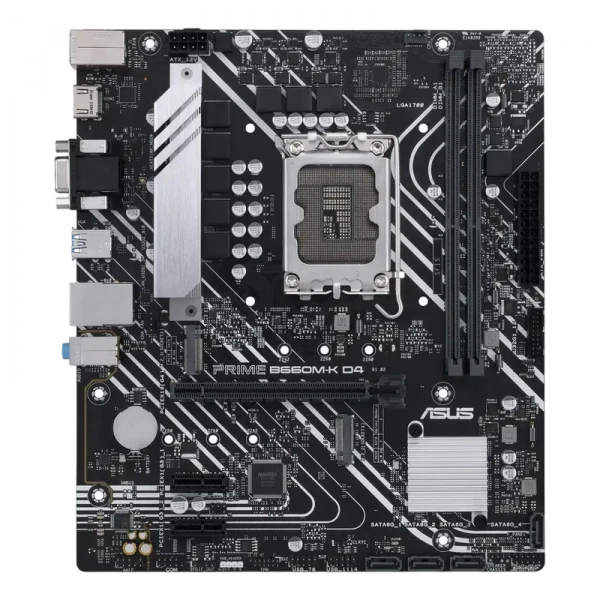 Placă de bază ASUS PRIME B660M-K D4, LGA1700, Intel B660, Micro-ATX