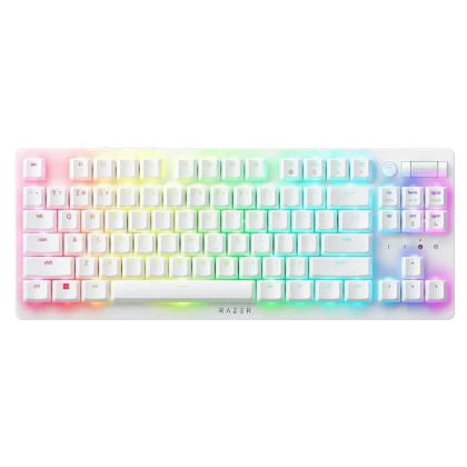 Tastatură Razer DeathStalker V2 Pro, Fără fir, Alb