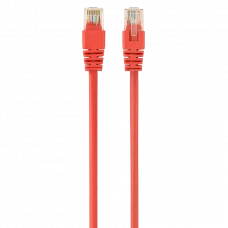 Патч-корд Cablexpert PP12-5M/R, CAT5e UTP, 5м, Красный