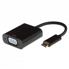 Adaptor Video APC Electronic APC-631008, Type-C - VGA D-Sub, 0,15m, Negru