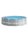 Piscină cu cadru metalic Intex Prism Frame, 8592L, Gri, 26716