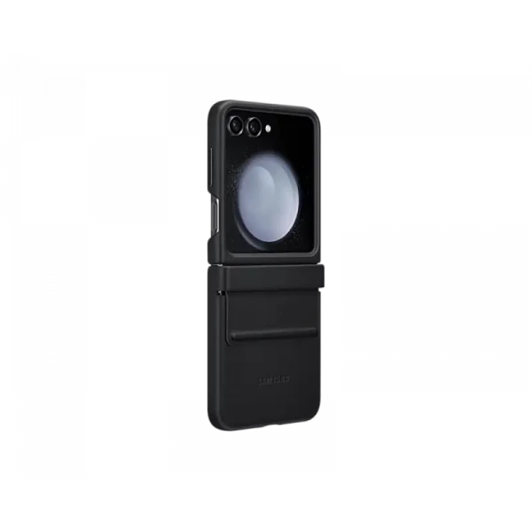 Husă Samsung Eco-Leather case Galaxy Flip 5, Negru
