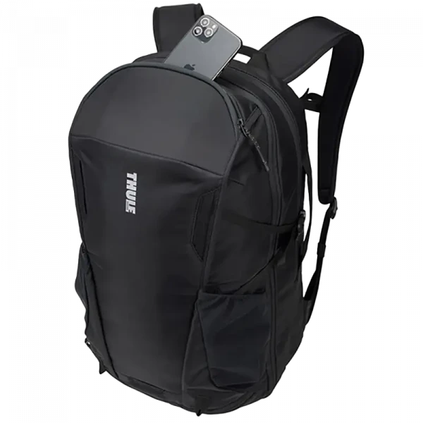Rucsac de călătorie THULE EnRoute, 15.6, Nailon 330D mini ripstop, poliester 600D, Negru