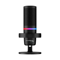 Microfon Gaming HyperX DuoCast, Cu fir, Negru