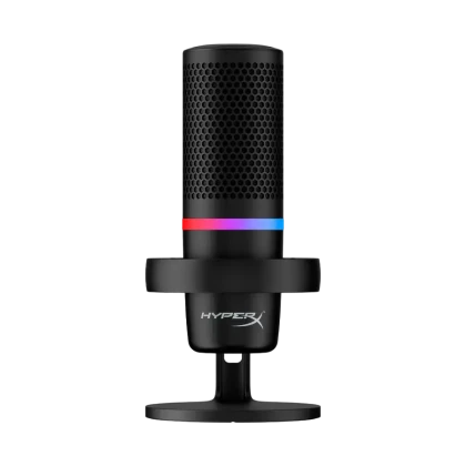 Microfon Gaming HyperX DuoCast, Cu fir, Negru