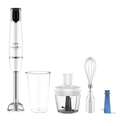 Blender de mână Tefal HB944138, Alb