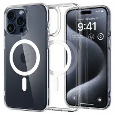 Husă Spigen iPhone 15 Ultra Hybrid Mag Magsafe, Transparent
