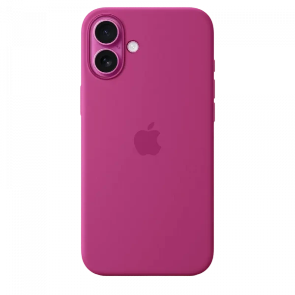 Husă Apple iPhone16 Plus Silicone Case with MagSafe, Fucsie