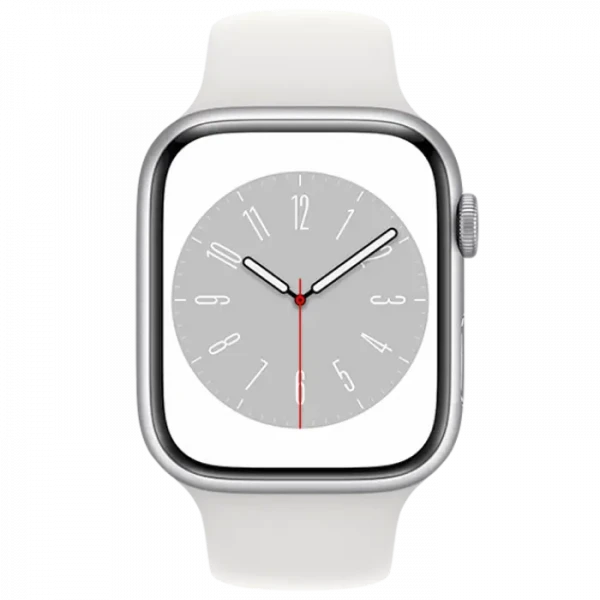 Умные часы Apple Watch Series 8 GPS, 41мм, Серебристый