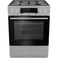 Комбинированная плита Gorenje KS 635 X, Нержавеющая сталь