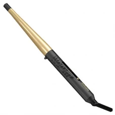 Ondulator de păr Babyliss Gold Ceramic 13-25mm Conical Curler | C435E, Aur Negru