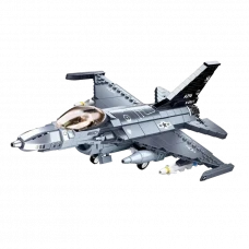 Constructor Sluban Avion de vânătoare Falcon F16C” B0891, 10+
