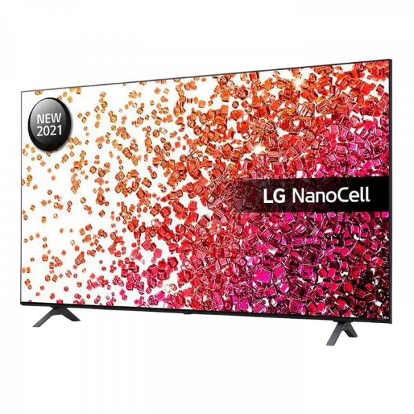 50 LED SMART Телевизор LG 50NANO756PA, 3840x2160 4K UHD, webOS, Чёрный